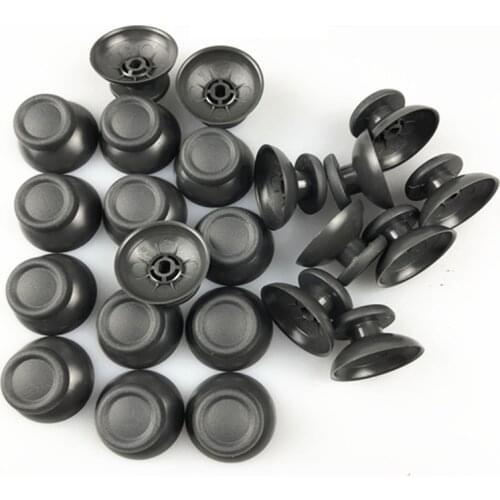 100/50pcs PS4 Gray Analog Cover 3D Thumb Sticks Joystick Thumbstick Mushroom Cap For Sony PlayStation 4 PS4 Controller Gamepad