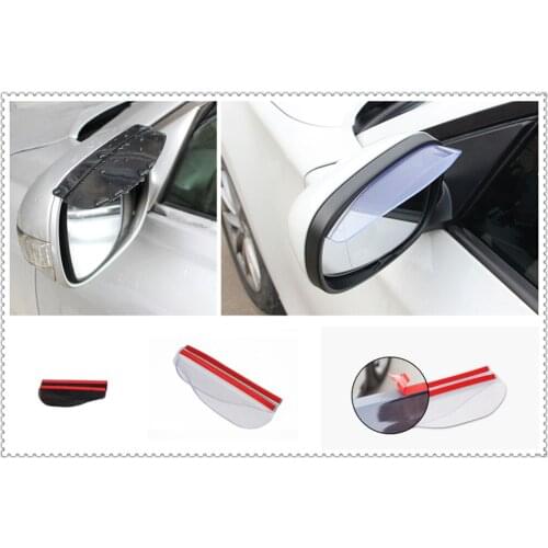 Car rearview mirror rain eyebrow / rain visor for Tesla Suzuki Isuzu Daihatsu Aston Martin Volvo Mazda