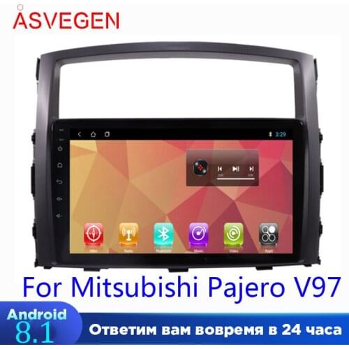 Car Multimedia Player For Mitsubishi Pajero V97 Navigatio Radio GPS Stereo Support Steering-Wheel Video Player