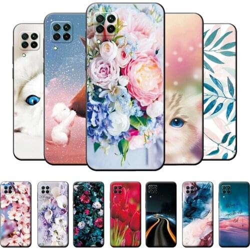 For Huawei P40 Lite Case Cover P40 Lite Silicone For Huawei Nova 6 se Cute Back Cases Soft TPU Phone Cover For Huawei Nova 7i