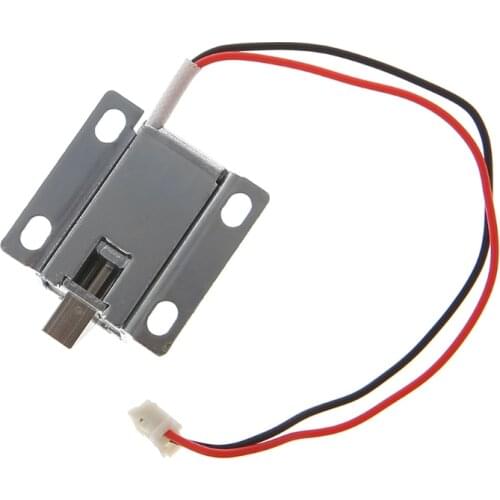 Electronic Lock Catch Door Gate 12V 0.4A Release Assembly Solenoid Access