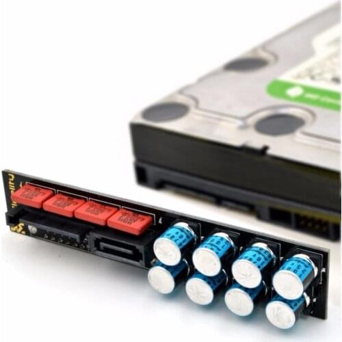 Elfidelity PC Filtering card SATA Power Noise Filter purify PC-HiFi Hard disk