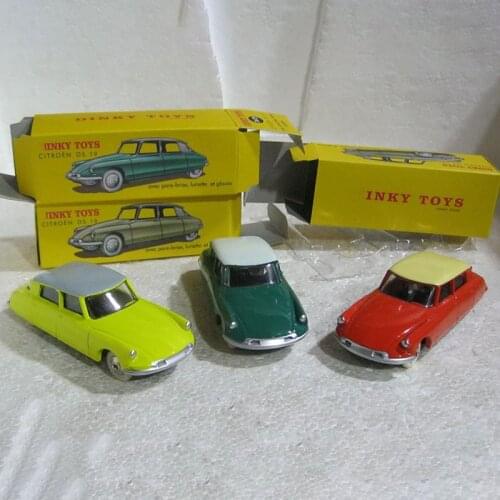 1:43 Scale Diecast Model Cars Alloy Car Toy Citroen DS19 Decoration Static Display Gift Adult Collection Hot Toys for Boys