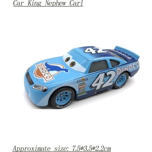 Disney Pixar Cars 2 3 Lightning McQueen Axelrod Mater Miss Mother Die-casting Car Metal Alloy Boy Childrens Toy Birthday Gift