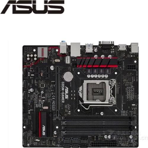 For Asus B85M-GAMER Desktop Motherboard B85 LGA 1150 For Core i7 i5 i3 SATA3 USB3.0 Original Used Mainboard