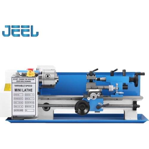 Mini Wood Lathe Machine DIY Woodworking 0618-300/350 Minature Buddha Beads Lathe Machine 550W Engraving Bench Lathe