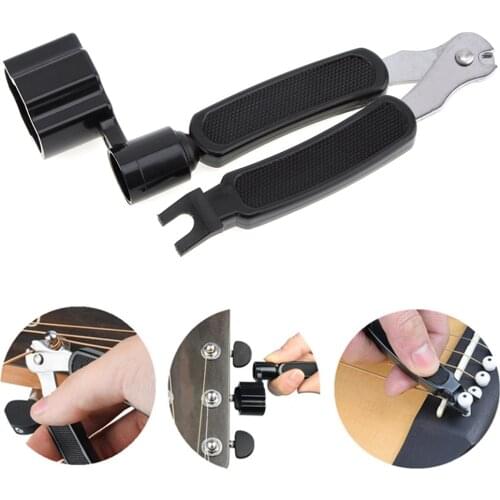 3 in 1 Guitar string changer Multifunction Guitar winder string cutter Pin Puller For guitars banjos mandolins Accessories
