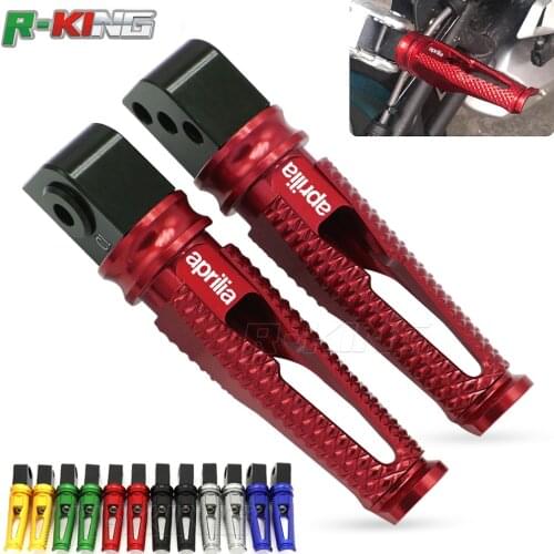 Motorcycle Accesstories Rear Foot Pegs Footrest Adapter Rider/Passenger Footpegs For Aprilia GPR125 GPR150 APR150-6 CR150