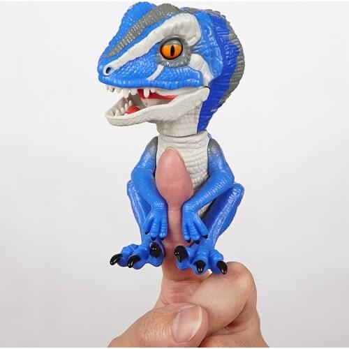 Finger Dinosaur Toy Jurassic Park World Creative Tyrannosaurus Model Dinosaur Action Figure Toy For Kids Children Boys Gifts