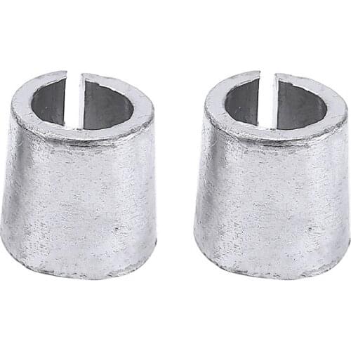 2pcs Positive Negative Car Battery Terminal Converters Post Adaptors Sleeves Battery Adapter Accessories