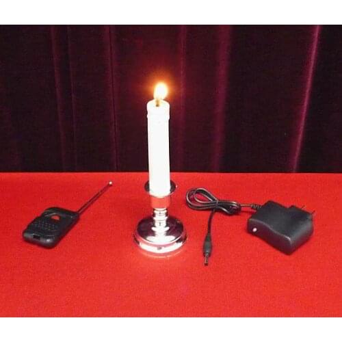 Remote Control Candle - Stage Magic Trick,Mentalism Magic,Magic Accessories For Magicians,Stage Magic Illusions