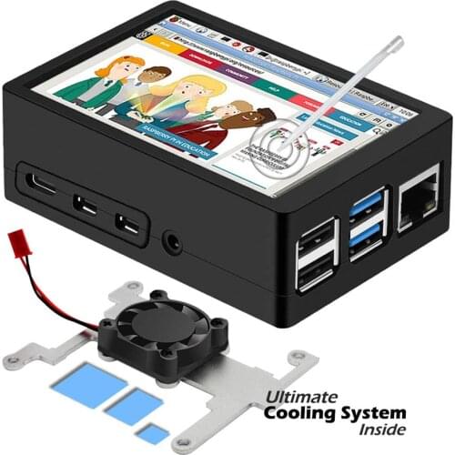 Raspberry Pi 4 Model B 3.5 inch Touch Screen 480*320 MHS FPS 60+ Display LCD for Raspberry Pi 4B 3B 3 B