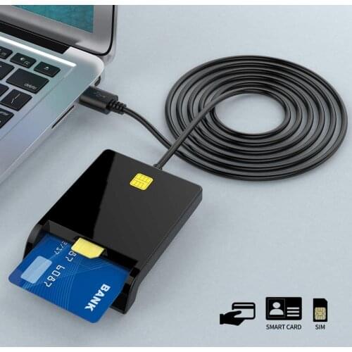 SIM Card Reader Writer Smart Contact ISO7816 SDK USB EMV IC Chip Smart Card Reader/writer