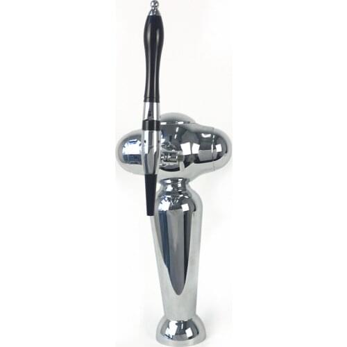 Beer service tool stainless steel vase type beer column