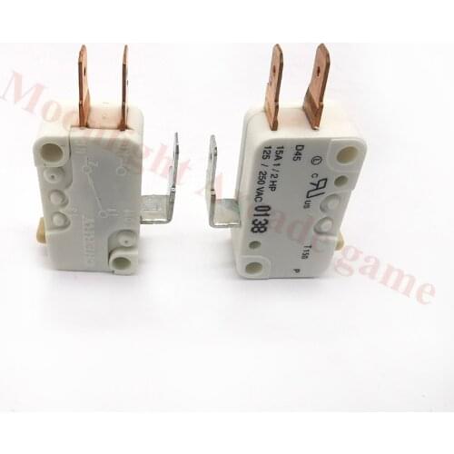 50PCS Three terminal CHERRY microswitch D45 micro switch for arcade push button limit switch, 10A, 250VAC