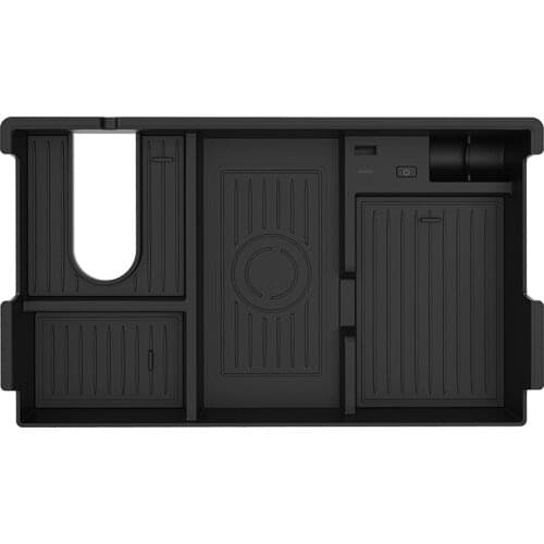 Auto Car For Toyota Tundra 10W Car Mobile Phone Fast Charging Plate Accessories Cellphone Wireless Charger Holder 2007-2021