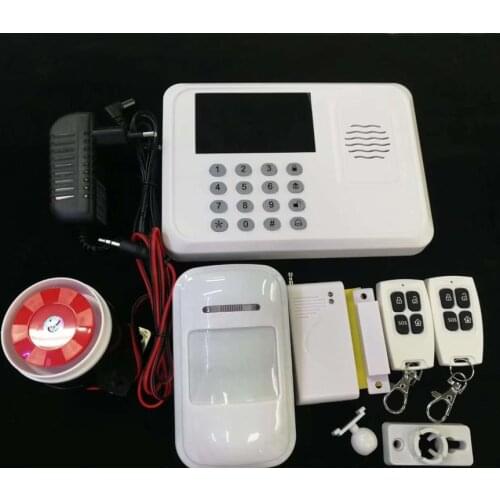 LCD Display Wireless GSM Alarm System