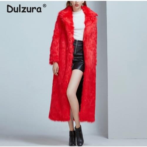 Шубы с воротником Dulzura China At AliExpress