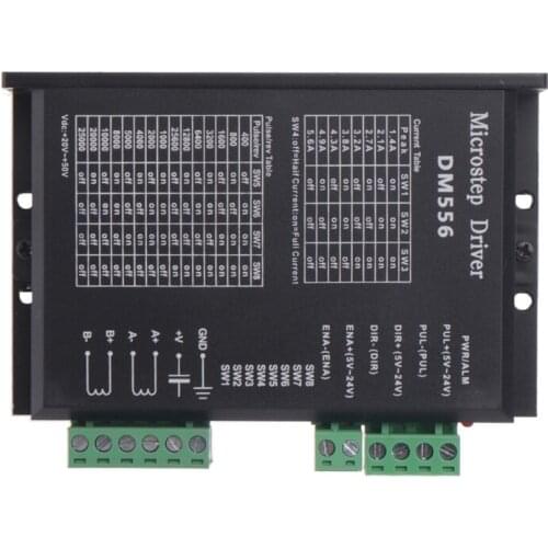 DM556 2-phase Digital Stepper Motor Driver 42/57/86 Stepper Motor Driver For CNC 19QB
