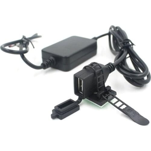 EE support New Car-styling Motorcycle Waterproof USB Car Charger Power Supply Port Socket Charger Outlet For Phone GPS