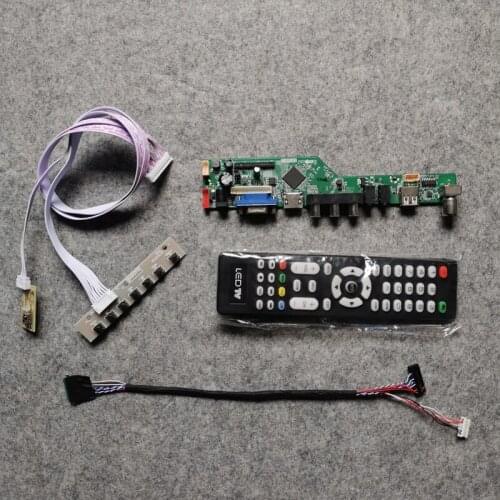 Screen Fit B154PW04/LP154WP2/LP154WP3/LP154WP4 monitor 40-Pin LVDS VGA USB 60Hz WLED DIY kit LCD controller board 1440*900