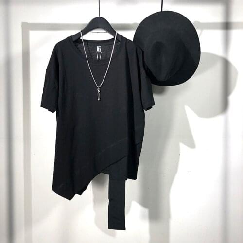 Owen seak Men Cotton T Shirt Mens Clothing Hip Hop Tops Tees High Street Summer Japanese Male White Sweetwear T Shirt