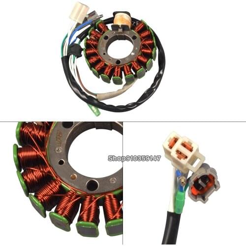 Ignition Stator Coil for Yamaha 4WP-85510-10, TW125 1999-2004, TW200 Trailway 200 2001-2017, TW225 2002-2007