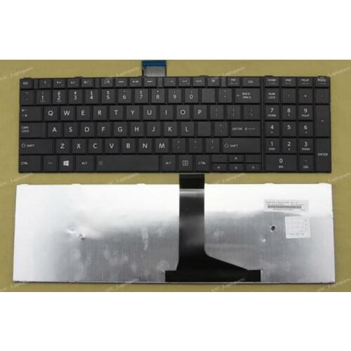 New US English Keyboard For Toshiba Satellite c50 c50-a c50d-a C50dt-A C55d C55-A Laptop Black OEM