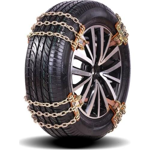 New snow chains, wear-resistant steel, upgraded 3 chains, balanced design, snow, ice, dust, car snow chains, safe driving