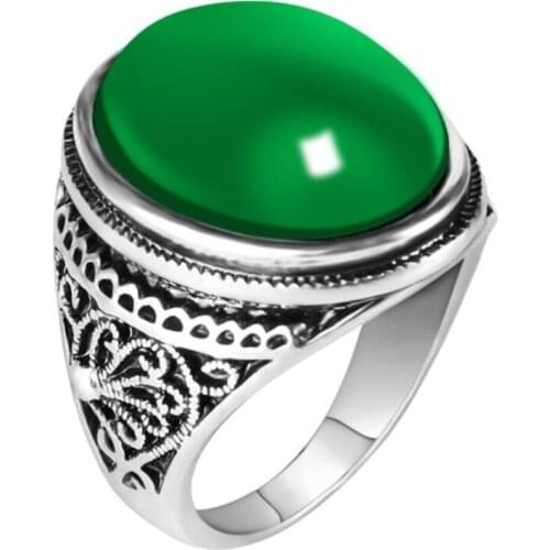 Charming Black Agates jades Inlay Marcasite 925 Sterling tibet Silver Ring 7/8/9/10