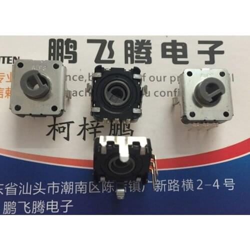 2PCS/lot Japan ALPS EC12E1220301 through shaft incremental encoder rotary switch 12 positioning number 12 pulse