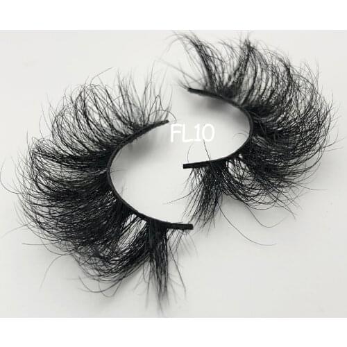 Buzzme Fluffy Eyelashes 18-22mm Mink Fur Lashes Messy Makeup Beauty Cruelty Free Eye Lash