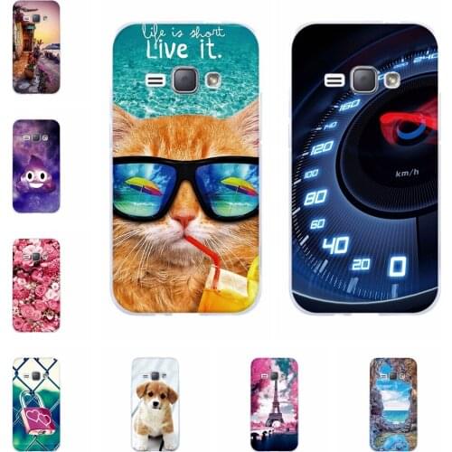 Silicone Case For Samsung Galaxy J1 6 2016 Soft TPU Transparent Case J120 J120F J120H Back Cover For Samsung J1 2016 Phone Case