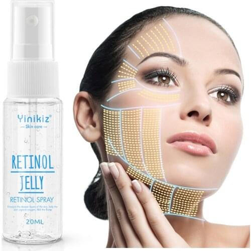 Retinol Vitamin A Jelly Floral Spray Skin Care Removal Spots Facial Serum Anti Wrinkle Whitening Lighten Freckles Spray