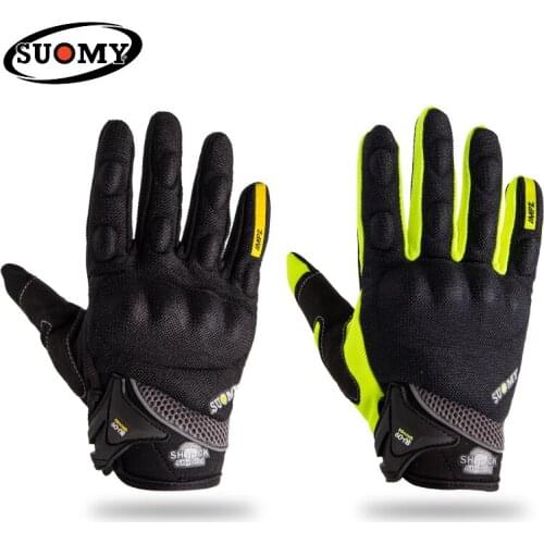 Suomy Brand New Design Motorcycle gloves Racing Luva Motoqueiro Guantes Moto Motocicleta Luvas de moto Cycling Motocross glove