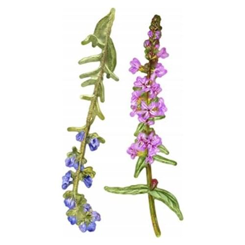 Loose Blueweed Metal Cutting Dies Scrapbook Diary Decoration Stencil Embossing Template DIY Greeting Card Handmade 2021 Big Die