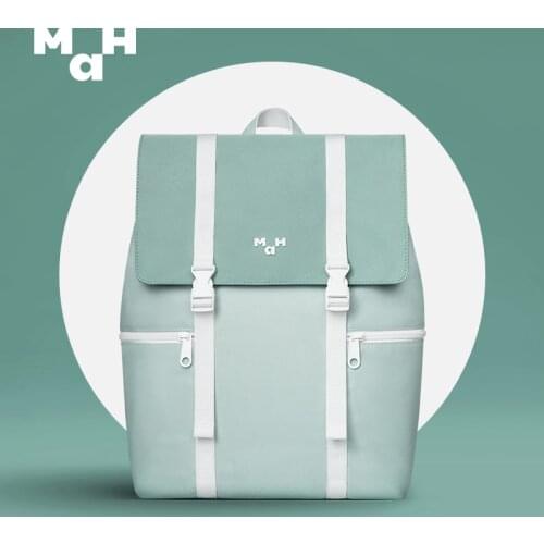 MAH Large Capacity Backpack Women School Bag Environmental Protection Fabric Travel Backpack Laptop Backpack Men