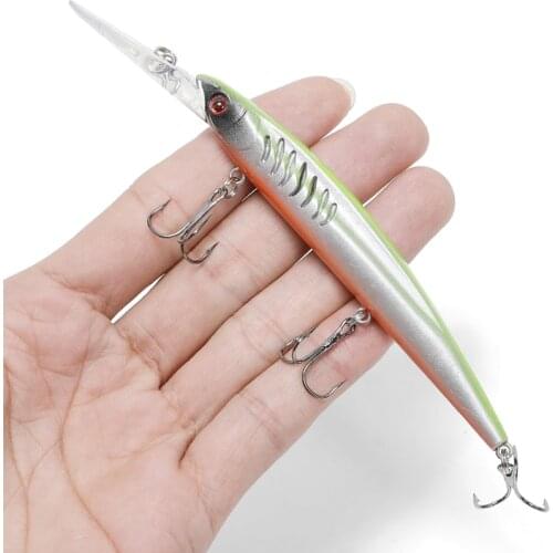 15cm 15g Fishing Lure Wobbler Jerkbait River Trolling Minnow Pesca Wobblers Fishing Lures Deep Sinking Artificial Bait Fish