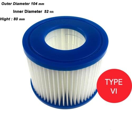 2/1PCS For Bestway Pump Replacement Filter Cartridge Hot Tub Spa inflatable Swimming Pool Filter Easy Set Up Fit Filter Pumps