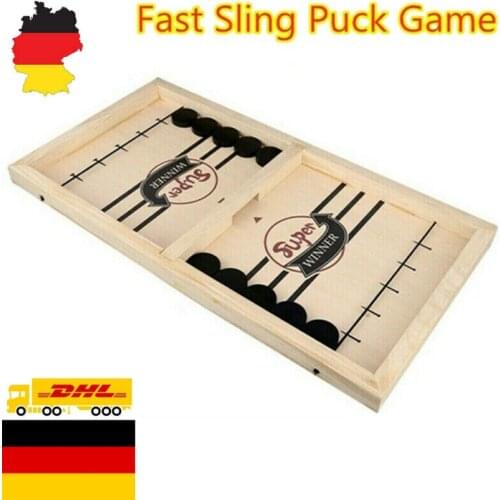 2020 Funny Fast Sling Puck Game Paced SlingPuck Winner Board Family Games Toys For baby Learning Education