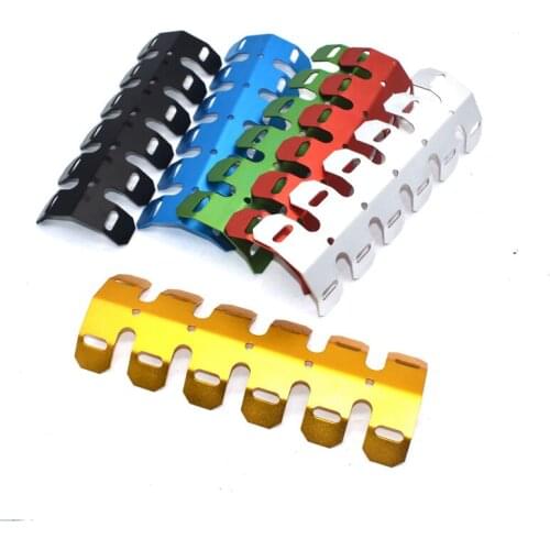 25cm Motorcycle Exhaust Shield Protector Cover Heat Protection exhaust pipe crash Protector For Honda YAMAHA Kawasaki Ducati