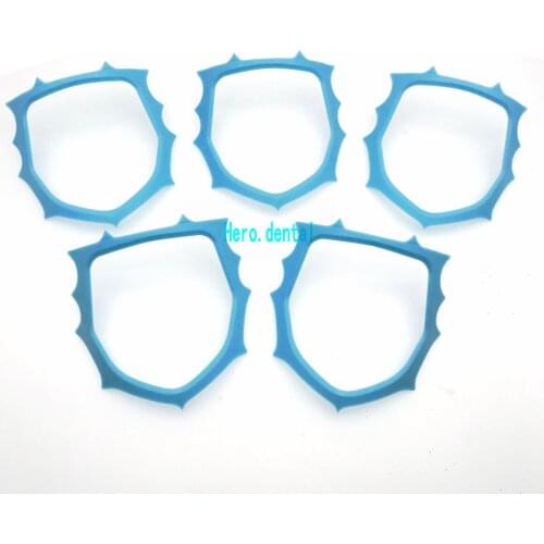5pcs Autoclavable Dental Plastic Rubber Dam Frame Holder Instrument Round