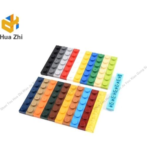 10PCS 3666 Plate 1 x 6Building Blocks Parts MOC DIY Education Build Toys Brick