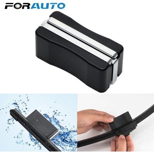 FORAUTO Car Wiper Blade Repair Tool Wiper Cleaning Brush Car Windshield Wiper Wizard Blade Restorer Van Windscreen Cleaner