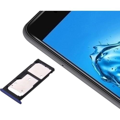 IPartsBuy New for Huawei Enjoy 7 Plus / Y7 Prime SIM Card Tray & SIM / Micro SD Card Tray
