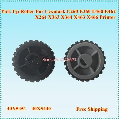 Feed Pick up Roller 3P 40X5451 + 3P 40X5440 for Lexmark E260 E360 E460 E462 X264 X363 X364 X463 X466 Printers