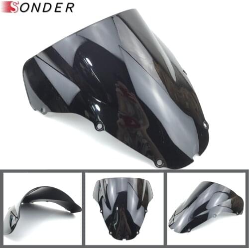 High-Quality Motorcycle Windshield Windscreen Double Bubble For Honda CBR929RR CBR929 RR 929RR CBR 929 CBR900RR 900 RR 2000 2001
