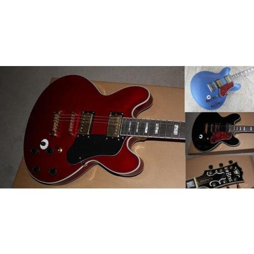 Best Musical Instruments 5-position Switch B.B. King Lucille Gem Series Sapphire Electric Guitar