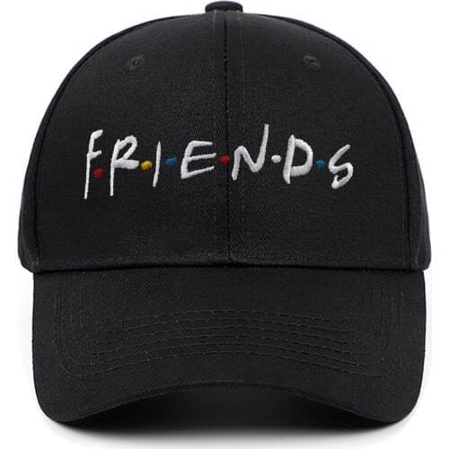 High Quality Mens FRIENDS Baseball Cap Women Fashion Embroidery Cotton Snapback Unisex Hip Hop Dad Hat Bone Garros Casquette