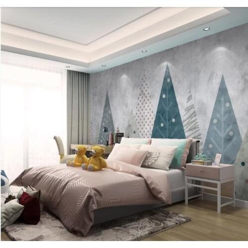 Bacal Custom wallpaper 3d mural Nordic modern minimalist geometry TV sofa background wall living room papier peint 3d wallpapers